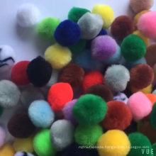 Assorted Colors  240 Pieces of 1 inch polyester Mini Pompoms Balls for DIY Arts and Crafts, Decorations, Classrooms,